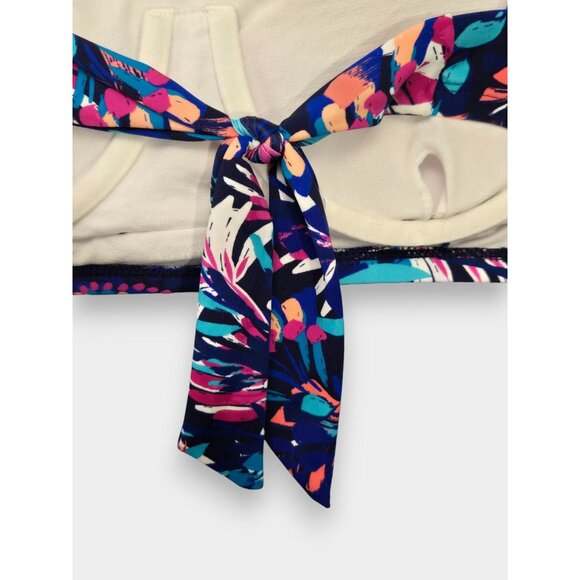 ISLAND ESCAPE Womens Costa Rica Underwire Beach Bliss Swim Top Size 8 NWT - Picture 6 of 8